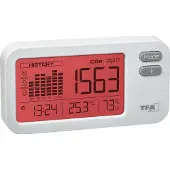 TFA-Dostmann TFA AIRCO2NTROL COACH - Thermo-hygro-CO2-måler - digital - hvit