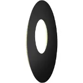 ESCALE Blade Open LED-vegglampe svart Ø 59 cm