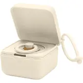 BIBS Smokkboks - 7x5 cm - Ivory - - OneSize - Oppbevaring