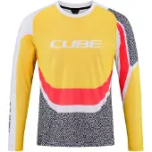 Cube Vertex Langarmet Enduro-sykkeltrøye