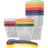 BabyMoov Beholdere m. skjeer - 15 Deler - - OneSize - Oppbevaring