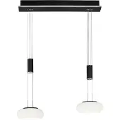 Q-SMART-HOME Paul Neuhaus Q-ETIENNE LED-hengelampe 2 lk, svart
