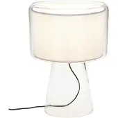 Marset Mercer bordlampe, polyester, Ø 29 cm