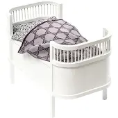 Smallstuff Doll Bed - White