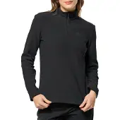 Jack Wolfskin Taunus Fleecejakke Med Halv Glidelås