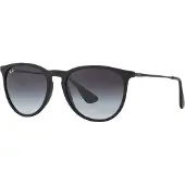 Ray-Ban Erika Rubber Black Solbriller svart