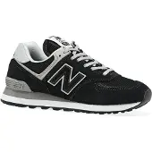 New Balance for man. ML574V3 574v2 Evergreen shoes black (44), Fabric, Flat, Suede, Laces, Casual