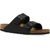 Birkenstock unisex. 51791 Sandals Arizona Birko-Flor (Regular Fit) black (36), Flat, None, Casual
