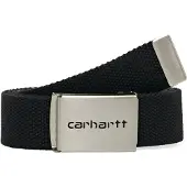 Carhartt WIP Clip Chrome Belte svart