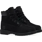 Timberland unisex for kids. TB0127070011 Leather lace-up boots 6 Premium black (32), Flat, Laces, Casual, children's fashion
