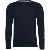 Tommy Hilfiger Logo Langarmet T-skjorte