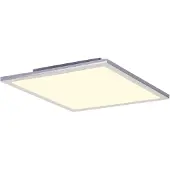 LINDBY LED-panel Livel, 4000K, 62 cm x 62 cm, sølv, metall