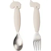 Done by Deer Bestikk - 2-pack - Sand - - OneSize - Bestikk