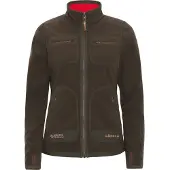 Härkila Kamko fleecejakke Women Brown/Red 3XL