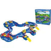 Aquaplay MegaLockBox, Waterway-kanalsystem, 3 år, Blå, Flerfarget