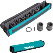 Makita - Impact socket set - 8 deler - 1/2 - firkantet - 8 mm, 10 mm, 12 mm, 13 mm, 14 mm, 17 mm, 19 mm, 21 mm