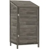 Super Merchant Hageskur antrasitt 55x52x112 cm heltre gran
