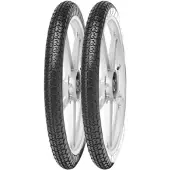 Mitas B4 Rf 42j Whitewall Tt Scooter Dekk Foran/bak
