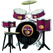 Reig Musicales Golden Drums Batteri 83x82x55555 Cm