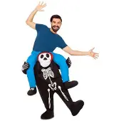 MOM Rideoppblåsbar Skjelettdrakt