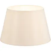 Duolla Lampeskjerm Cone høyde 18 cm, chintz ecru/hvit