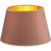 Duolla Lampeskjerm Cone høyde 18 cm, rosa/gull
