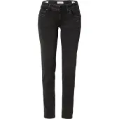 Pepe Jeans for woman. PL204165VS1 Jeans New Brooke Black (24/32), Casual, Organic Cotton, Sustainable