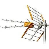 Televes 149221, Utendørs, Oransje, Mono, ABS, Aluminium, 470 - 698 MHz, 15 dBi