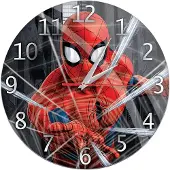Marvel Spiderman Veggklokke