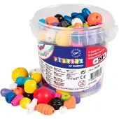 GA-Toys Perler - TrePerler I Bøtte - 150 stk. - Grunnfarger - - OneSize - Perler