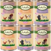 Lukullus Junior blandet prøvepakke - 6 x 400 g