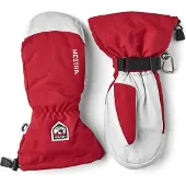 Hestra Army Leather Heli Skihansker, Red