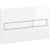 Laufen betjeningsplade AW1, hvid til Roca Duplo cisterne