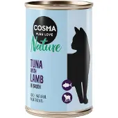 Cosma Nature 6 x 140 g - Tunfisk lam & ris
