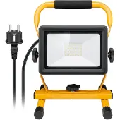 Goobay LED work light with stand 50 W black-yellow 1.5