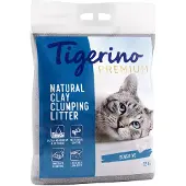 Tigerino Økonomipakke: Premium kattesand 2 x 12 kg - Sensitive (parfymefri)