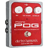 Electro-harmonix Micro POG Polyphonic Octave Generator