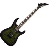 Jackson JS Series Dinky Arch Top JS32Q DKA HT Transparent Green Burst