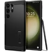 Spigen Tough Armor-etui for Samsung Galaxy S23 Ultra - Svart