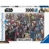 Ravensburger The Mandalorian, Puslespill - Challenge - 1000 brikker