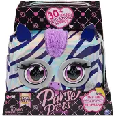 Purse Pets Skulderveske - Rebel Stripez - 30+ lyder/reaksjoner - - OneSize - Skulderveske