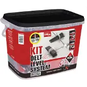 Rubi Delta Nivåsystem Flisinstallasjonssett 3-12 Mm