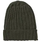 Chevalier Point Wool Beanie Dark Green One Size