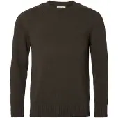 Chevalier Wykin Wool Pullover Men Dark Brown S
