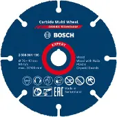 Bosch Powertools Bosch Carbide Multi Wheel - Skjæreplate - for tre, plast, tre med spiker - 76 mm