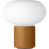New Works oppladbar lampe Karl-Johan, okergul, IP65