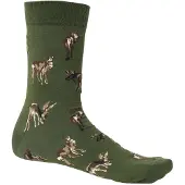 Chevalier Pomeroy Socks Rifle Green Deer 43/45