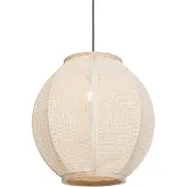 QAZQA Oriental Hengelampe Natur 46 cm - Rob
