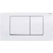 Geberit Betjeningsplade Twinline 30, Plast, Alpin-hvid