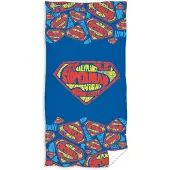 MCU Superman Badehåndklæde - 100 procent bomuld
